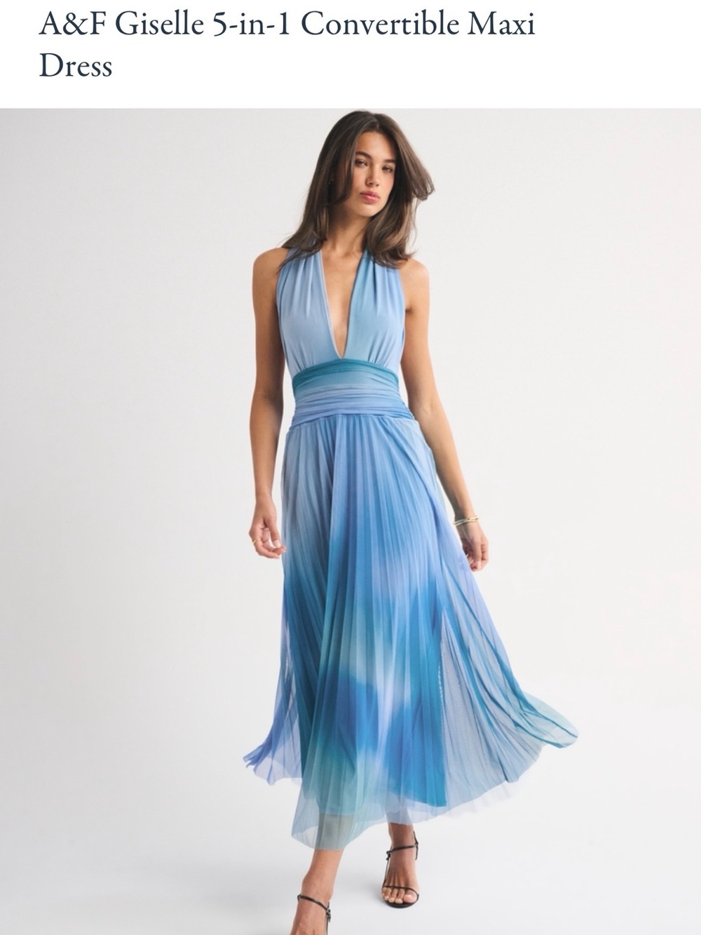 Abercrombie & Fitch 5-in-1 Convertible Maxi Dress
